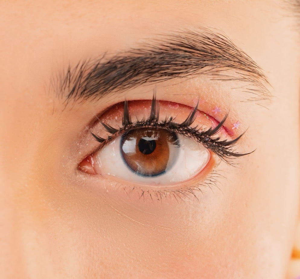 Galaxy Blue Anime Eyes Soft Lens