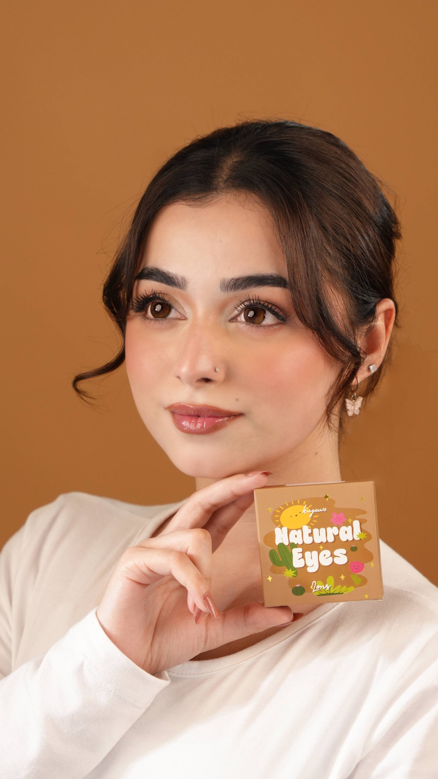 Cinnamon Natural Eyes Big Diameter Soft Lens