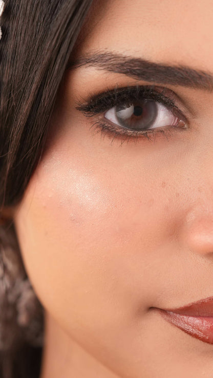 Charcoal Cat  Eyes Soft Lens